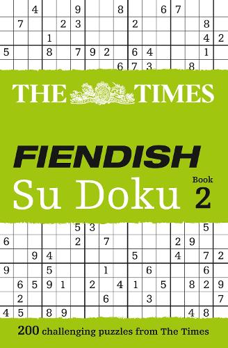 The Times Fiendish Su Doku Book 2