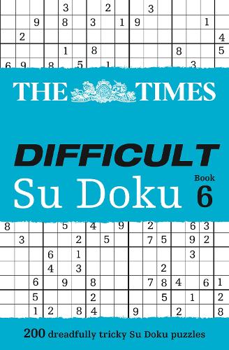 The Times Difficult Su Doku Book 6