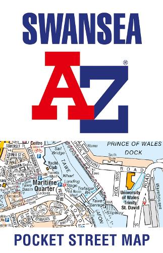 Swansea A-Z Pocket Street Map