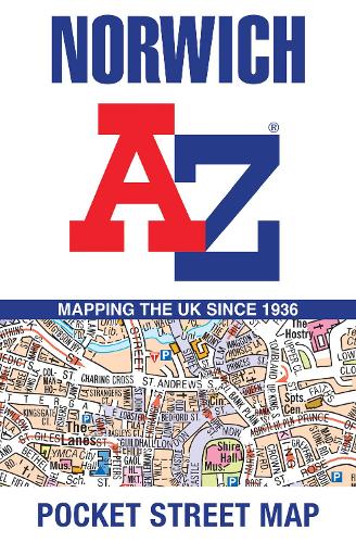 Norwich A-Z Pocket Street Map