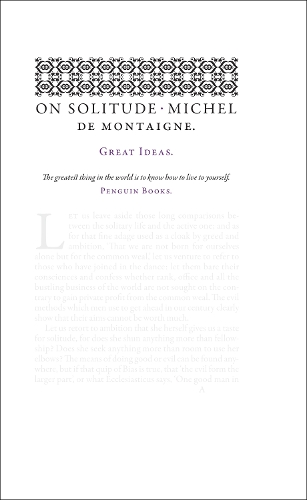 On Solitude