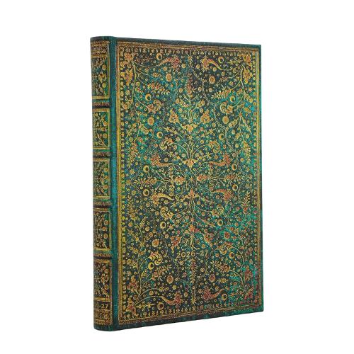 Emerald Flower 18M Mini Hard Cover Elastic Band
