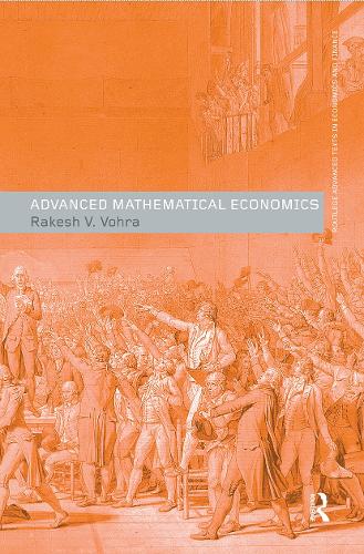 Advanced Mathematical Economics