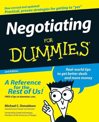 Negotiating For Dummies