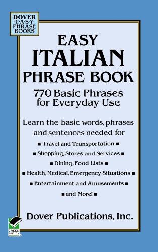 Easy Italian Phrase Book