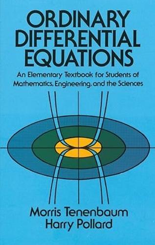 Ordinary Differential Equations