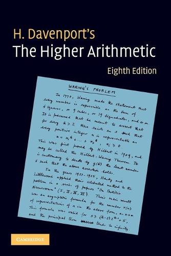 The Higher Arithmetic