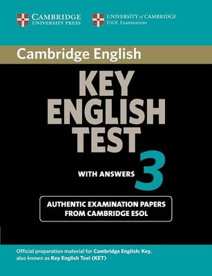 Cambridge Key English Test 3 Student's Book with Answers