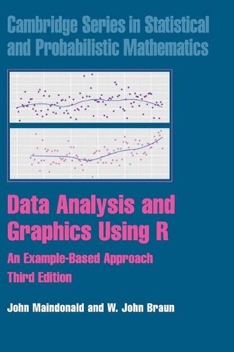 Data Analysis and Graphics Using R