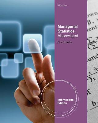 Managerial Statistics, Abbreviated International Edition (with Printed Access Card)