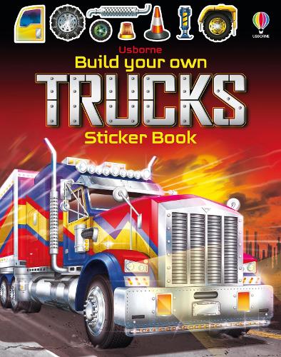 Build Your Own Trucks Sticker Book