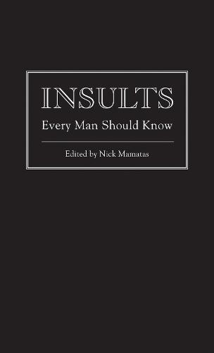 Insults Every Man Should Know