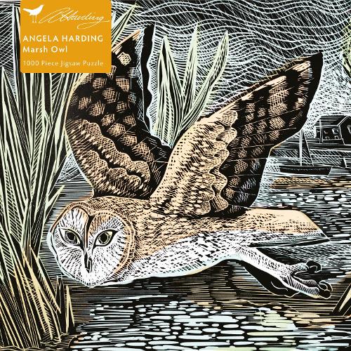 Adult Jigsaw Puzzle Angela Harding: Marsh Owl