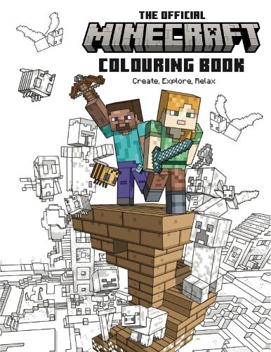 The Official Minecraft Colouring Book