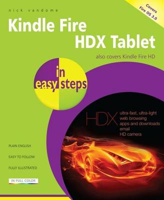 Kindle Fire HDX Tablet in Easy Steps