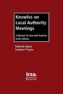 Knowles on Local Authority Meetings