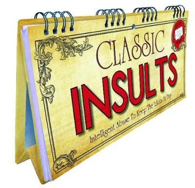 Classic Insults Flip Book