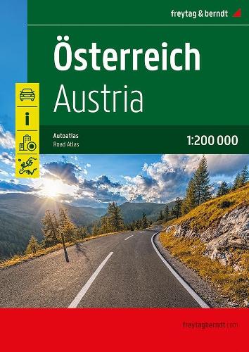 Austria, Road Atlas 1:200.000