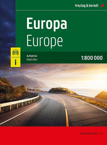 Europe Road Atlas 1:800.000