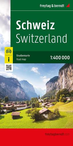 Switzerland, Automap 1:400.000