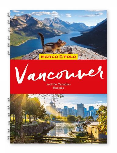 Vancouver & the Canadian Rockies Marco Polo Travel Guide - with pull out map