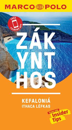 Zakynthos and Kefalonia Marco Polo Pocket Travel Guide - with pull out map