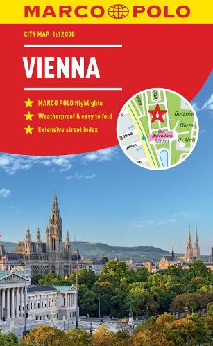 Vienna Marco Polo City Map 2018