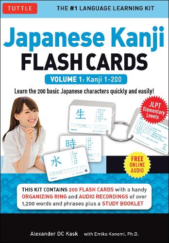 Japanese Kanji Flash Cards Kit Volume 1 Volume 1