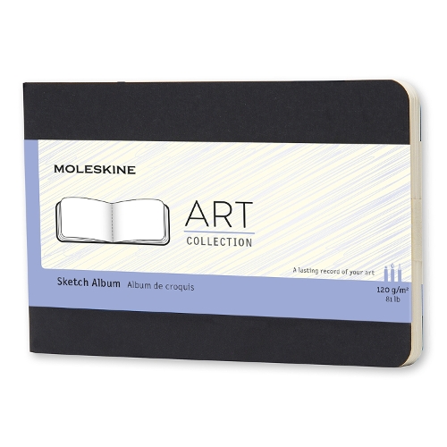 Art Cahier Sketch Album Pocket Black by Moleskine