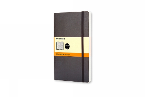 Moleskine Soft Cover Pocket Ruled Notebook Black