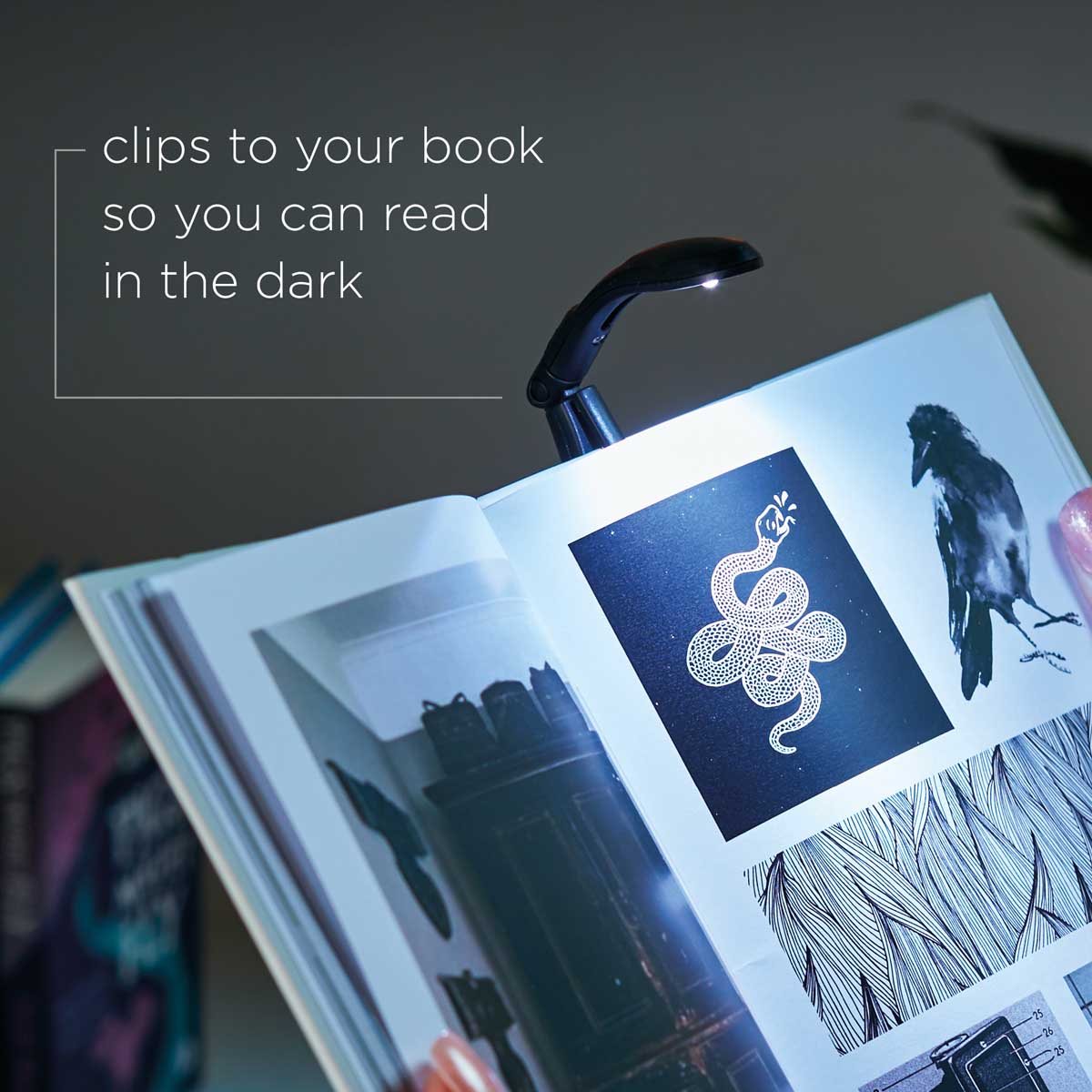 Really Tiny Book Light - Black