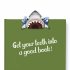 Teeth-Marks Bookmarks - Shark