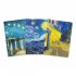 Vincent van Gogh Set of 3 Mini Notebooks