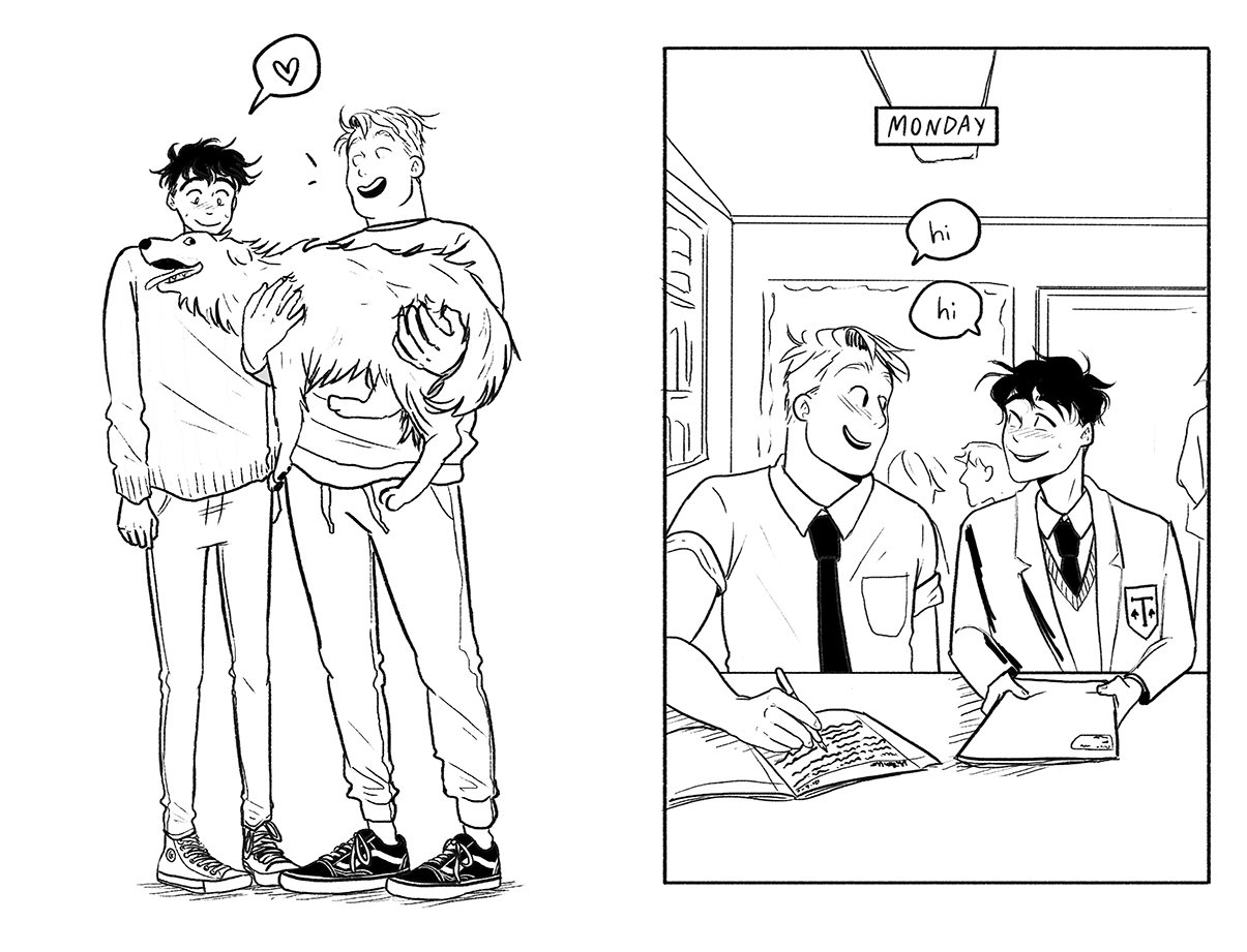 The Official Heartstopper Colouring Book