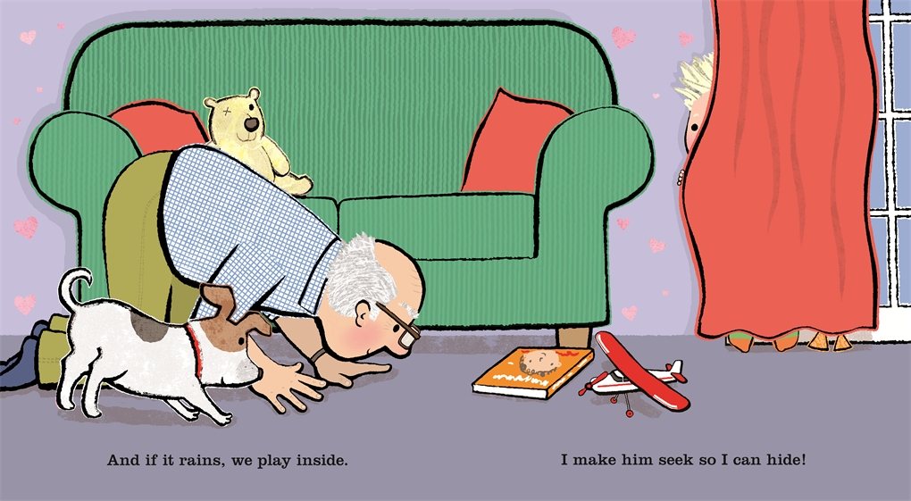 I Love My Grandad Board Book