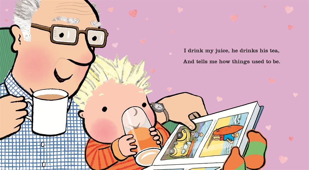 I Love My Grandad Board Book