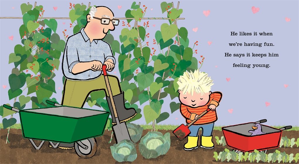 I Love My Grandad Board Book