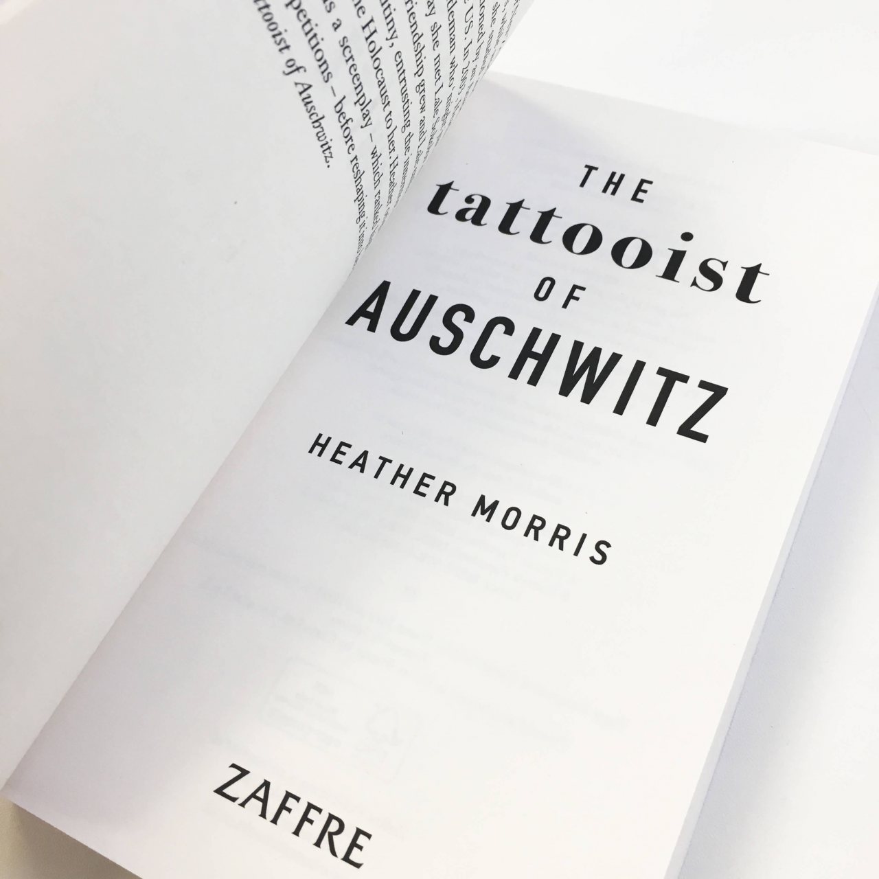 The Tattooist of Auschwitz