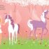 Sticker Dolly Dressing Unicorns