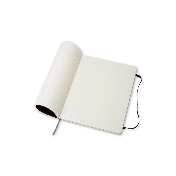 Moleskine Soft Extra Large Ruled Notebook Black