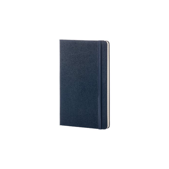 Sapphire Blue Ruled Hard  Notebook Large