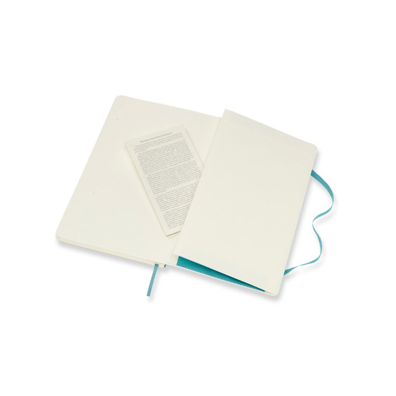 Reef Blue Large Ruled Softcover Notebook