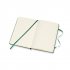 Myrtle Green Pocket Ruled Hardcover Notebook