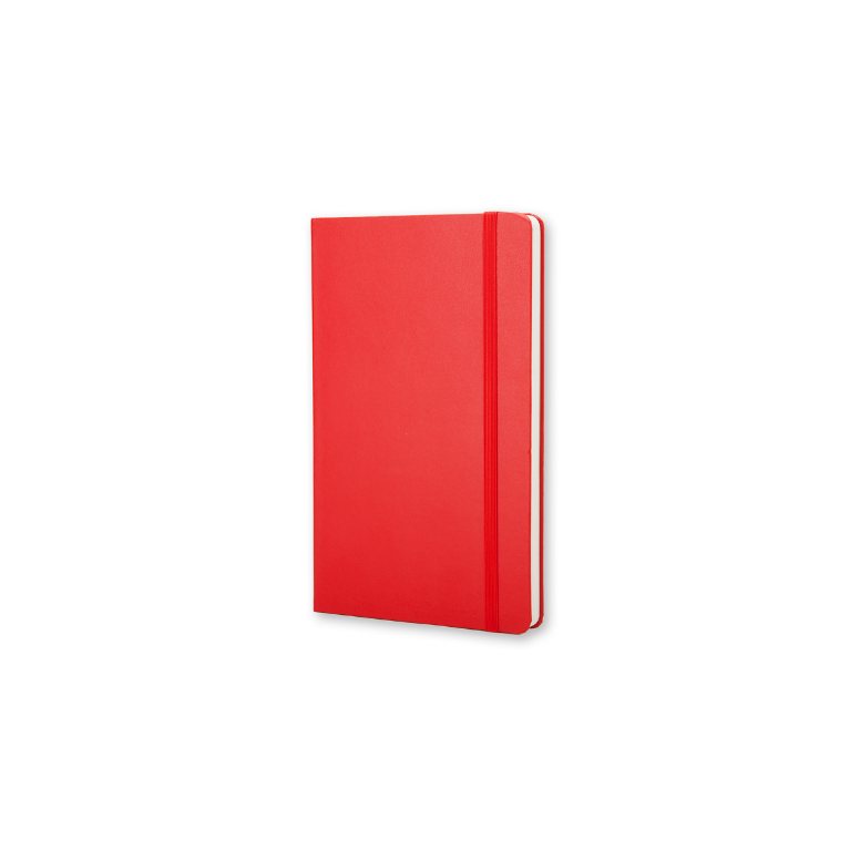 Moleskine Pocket Plain Hardcover Notebook Red