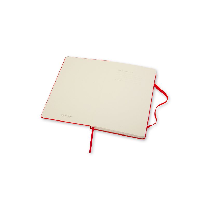 Moleskine Pocket Plain Hardcover Notebook Red