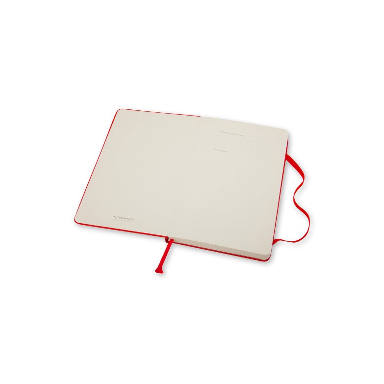 Moleskine Large Ruled Notebook Red