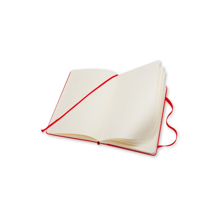 Moleskine Large Ruled Notebook Red