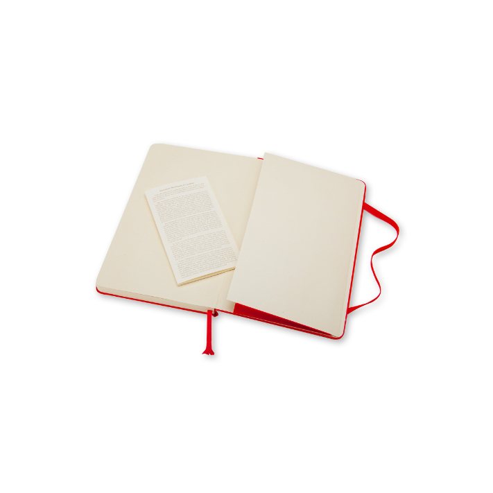 Moleskine Large Ruled Notebook Red