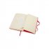 Moleskine Large Plain Hardcover Notebook Red