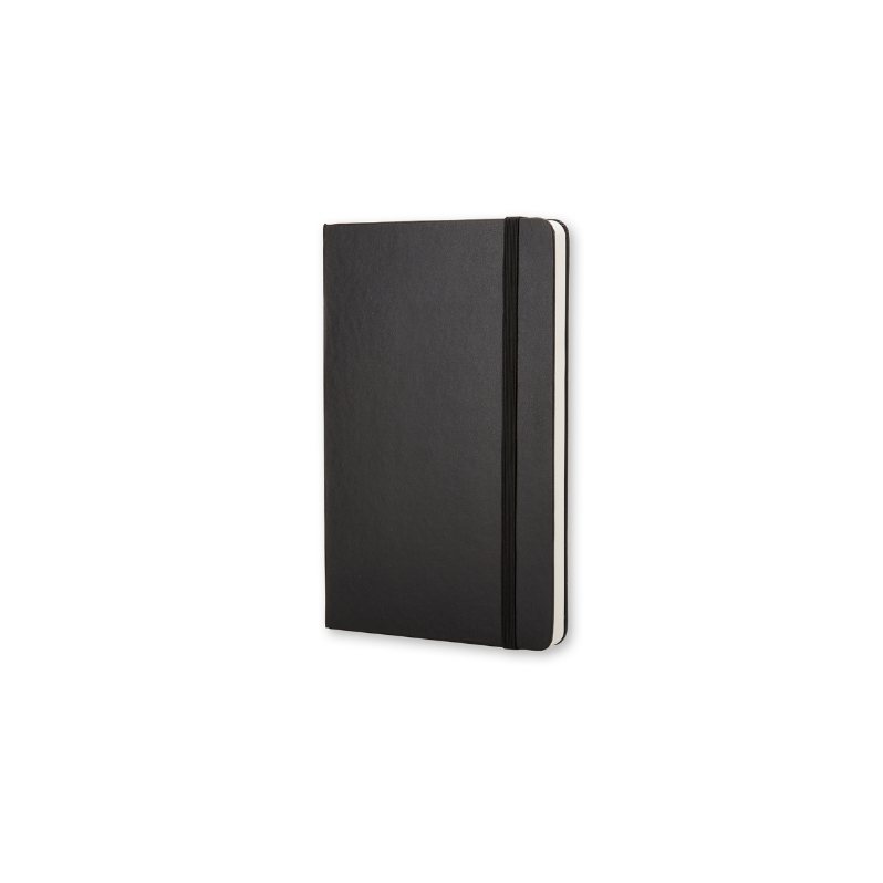 Moleskine Pocket Plain Hardcover Notebook Black